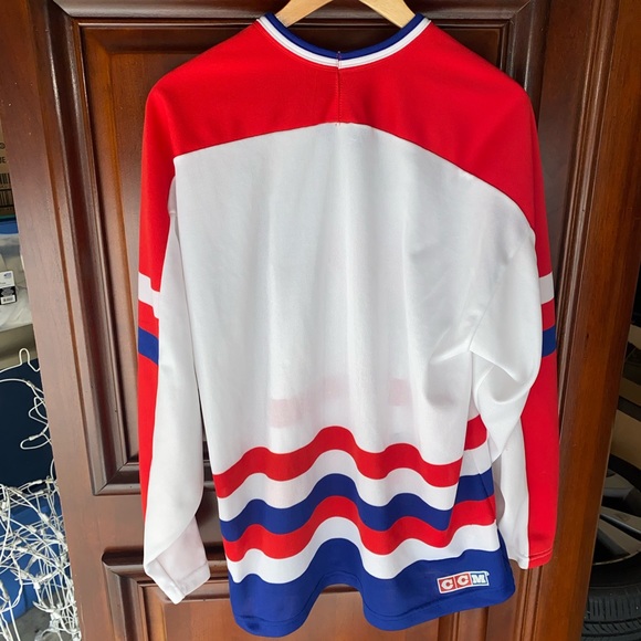 Vintage 90’s CCM USA 🇺🇸 Olympics Hockey Jersey made in U.S.A. - Picture 4 of 6